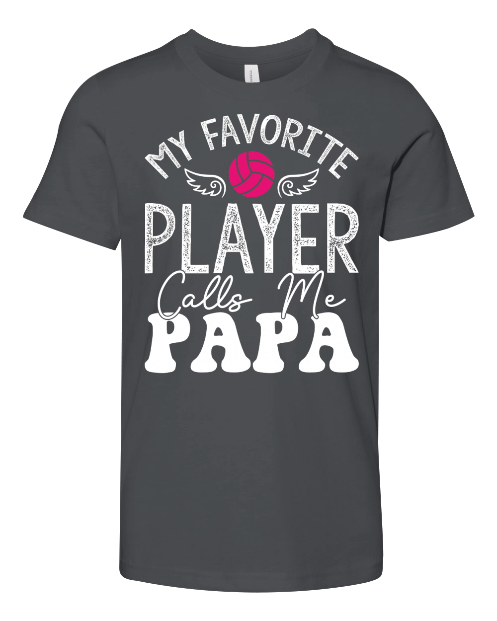 father day My Favorite Player Calls Me Papa Youth Unisex Jersey Tee