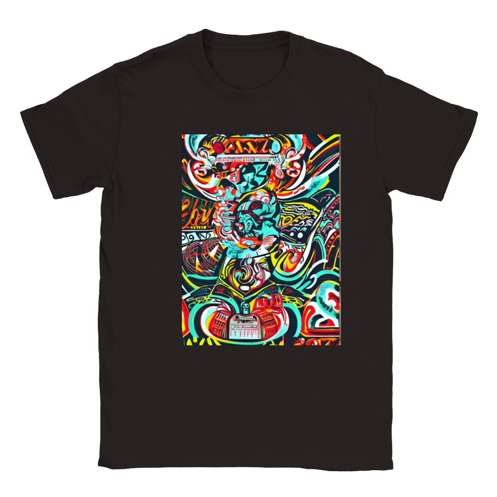 retro 60s Classic Kids Crewneck T-shirt