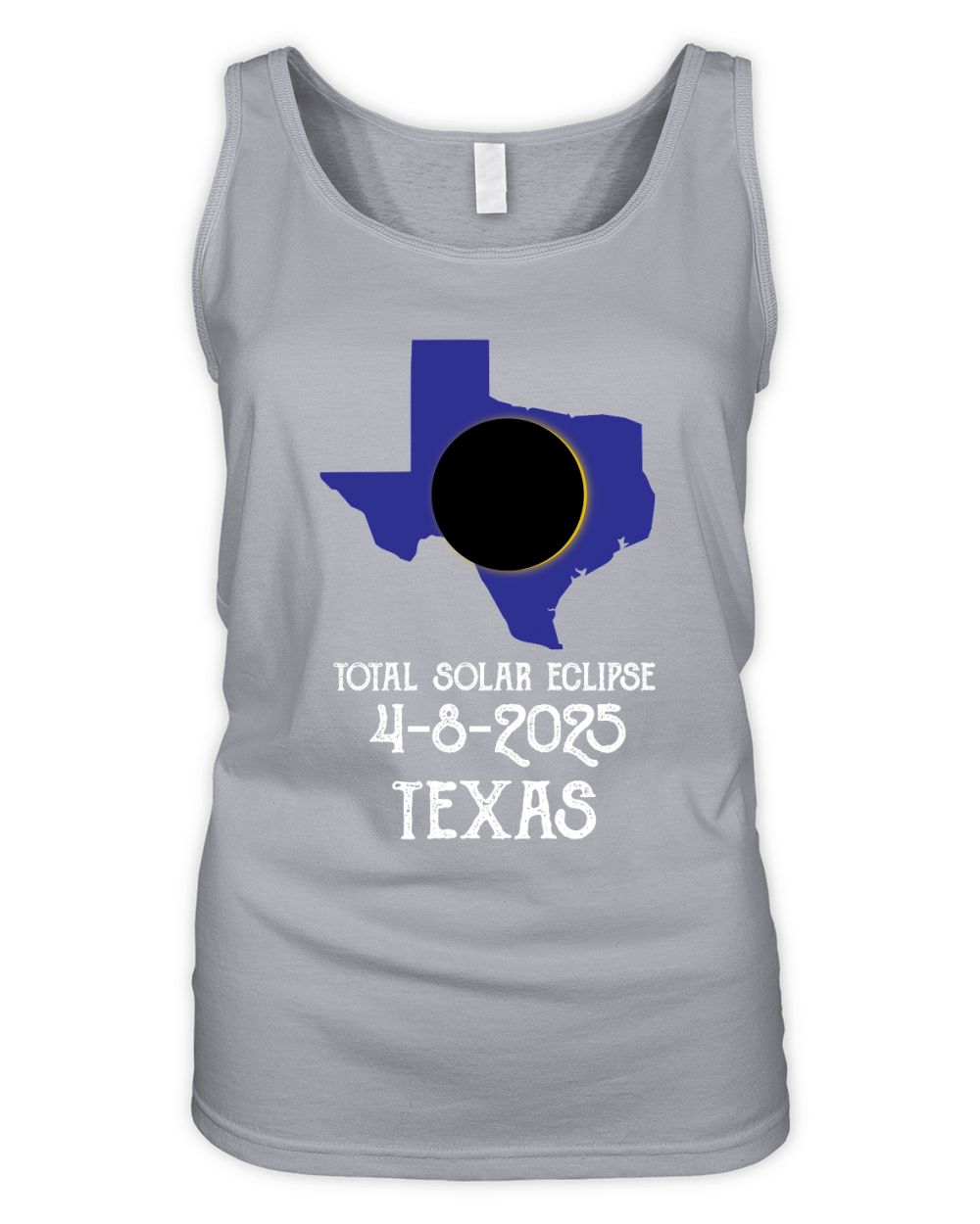 America Totality 04 08 2024 Total Solar Organic Women's Tank Top