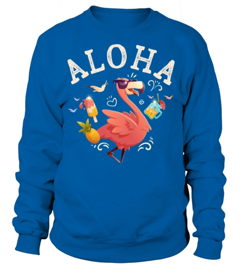 Aloha Beaches Tropical Hawaiian Summer Island Sweatshirt Unisex