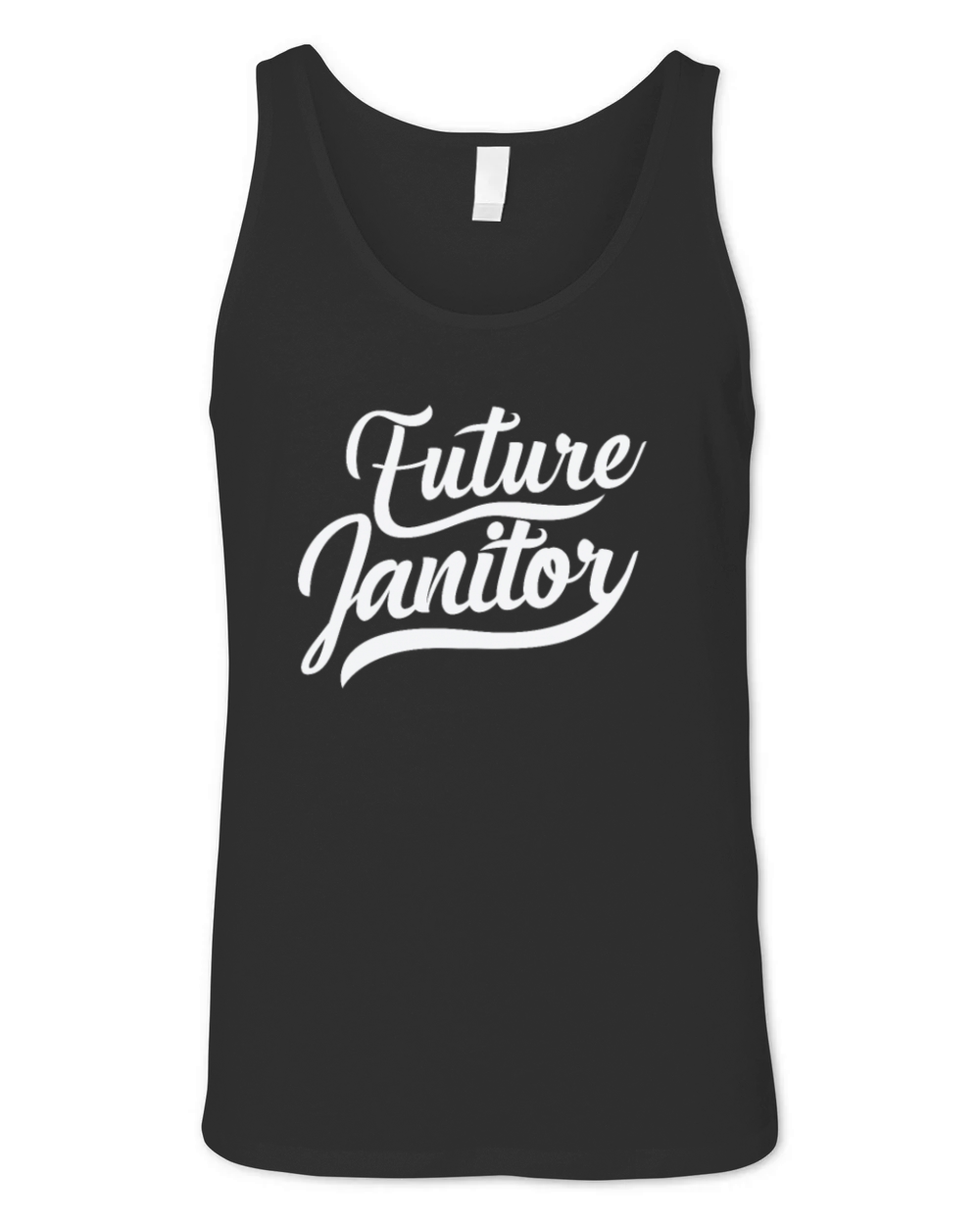 Future Janitor Profession Work Unisex Jersey Tank
