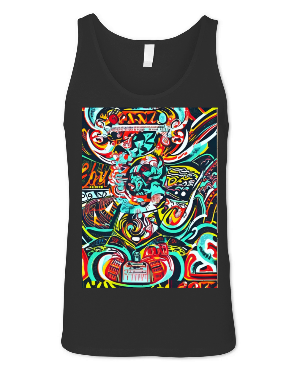 retro 60s Unisex Jersey Tank