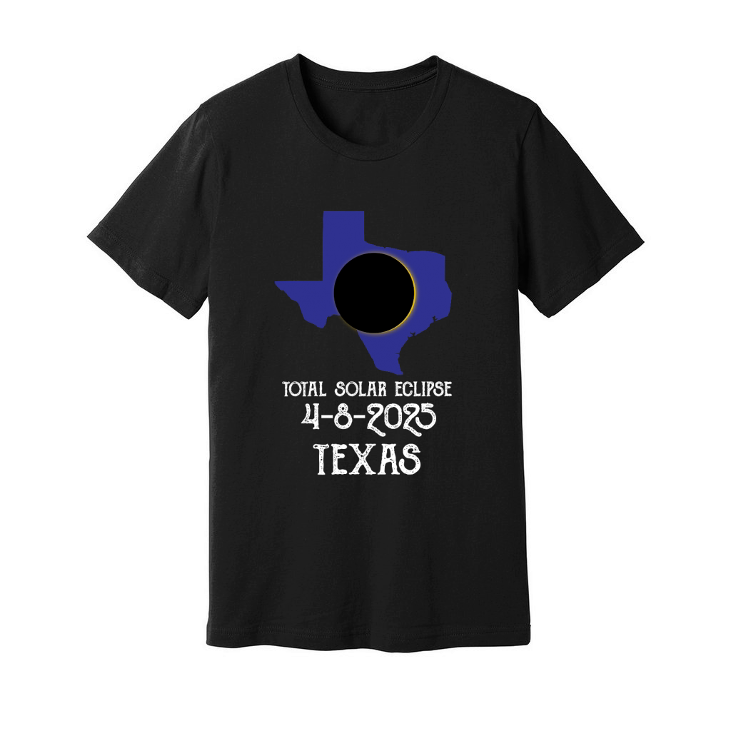 America Totality 04 08 2024 Total Solar Unisex Jersey Tee