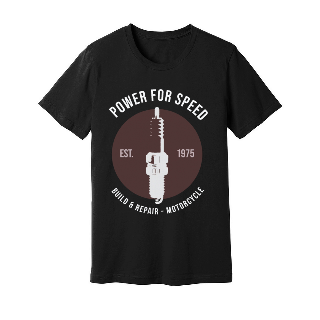 Power for Speed Unisex Jersey Tee