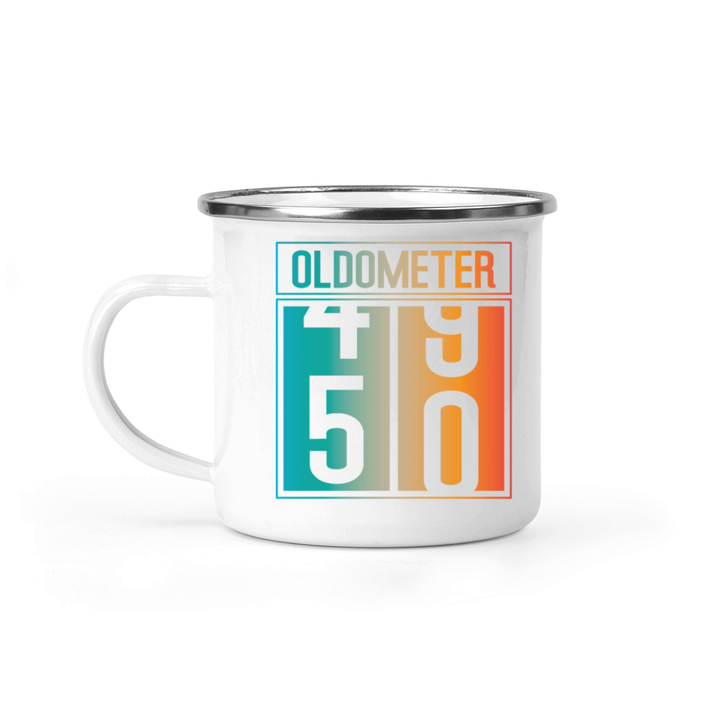 50th Birthday 50 Years Gift Camping Mug