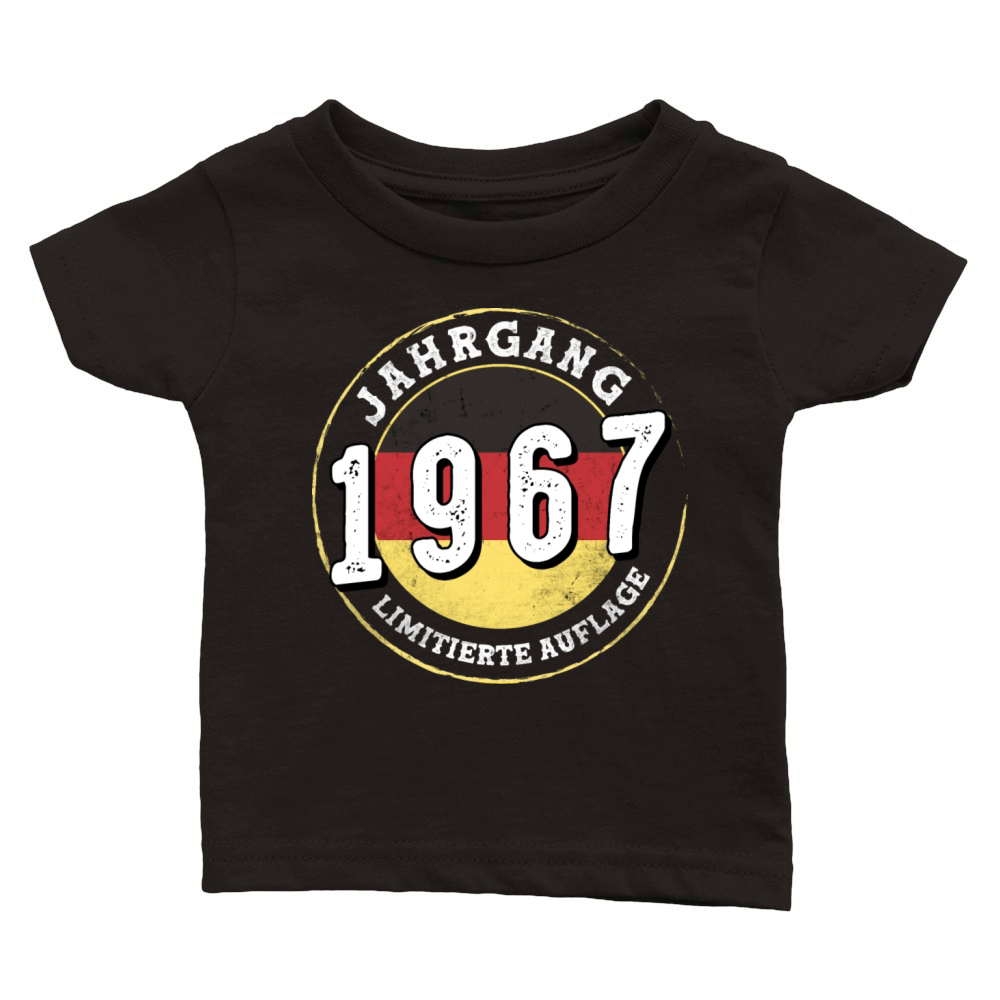 Limitierte Auflage Jahrgangs 1967 57 years old Classic Baby Crewneck T-shirt