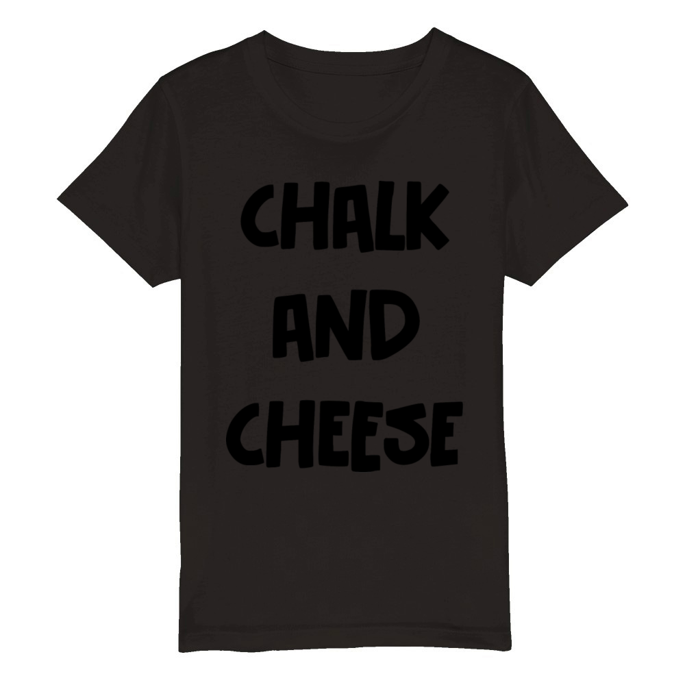 CHALK AND CHEESE Organic Kids Crewneck T-shirt