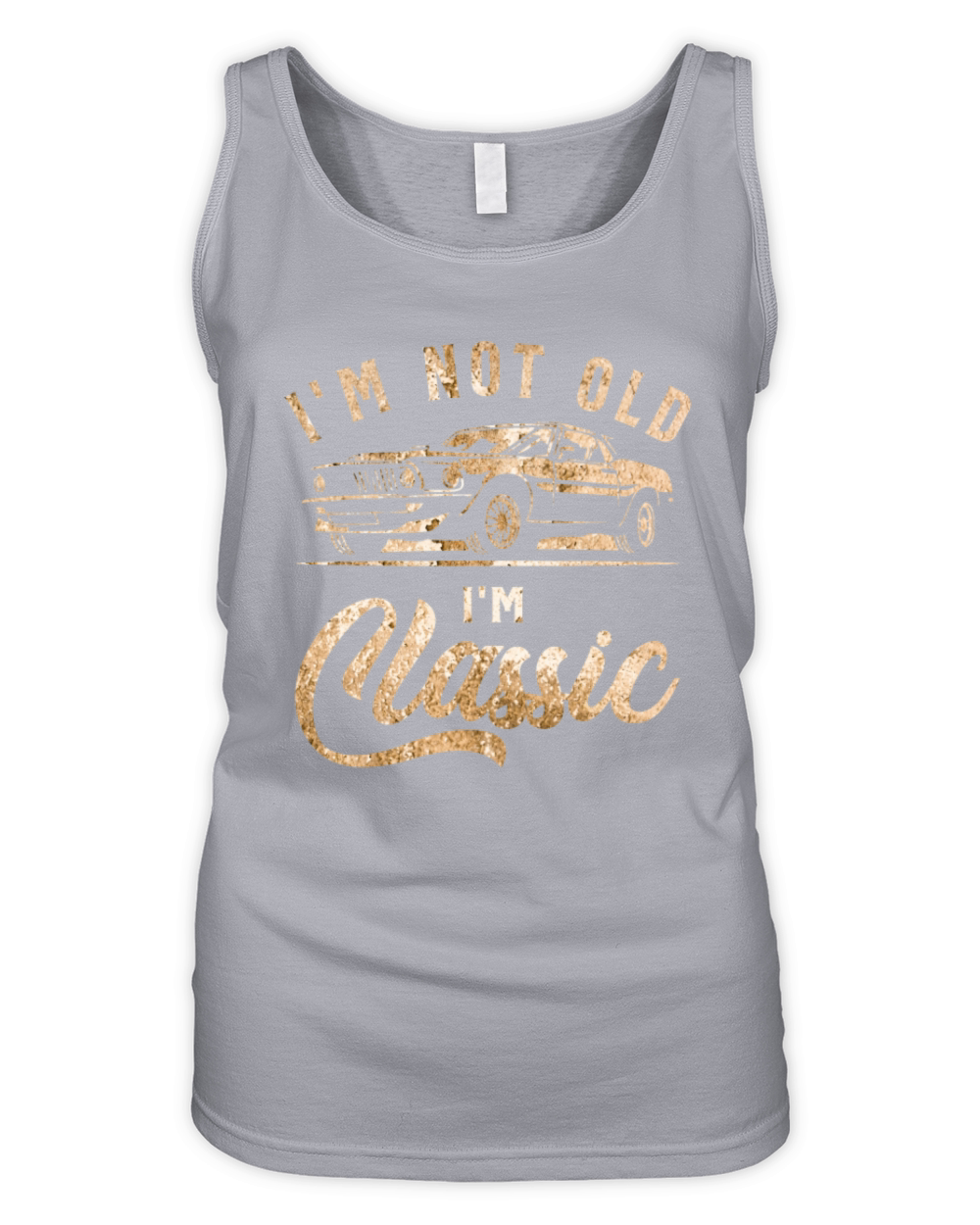 Im Not Old Im Classic Vintage Funny Car Organic Women's Tank Top