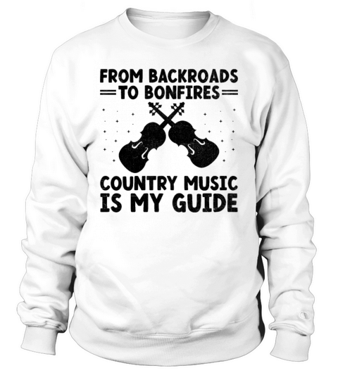 County Music Vintage Music Lover Western Country C Sweatshirt Unisex
