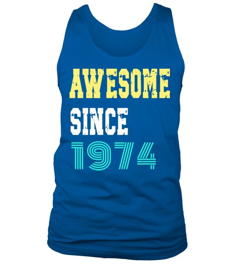 50th birthday Tank Top Unisex