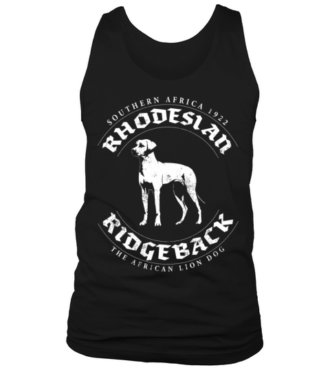 Rhodesian Ridgeback Africa Tank Top Unisex
