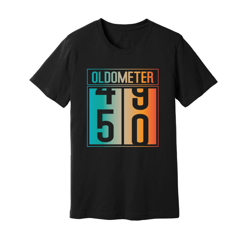 50th Birthday 50 Years Gift Unisex Jersey Tee
