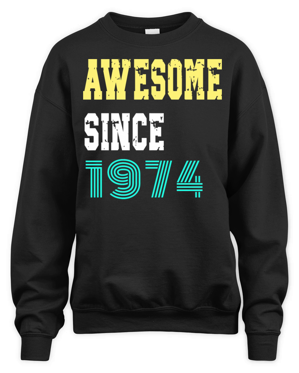 50th birthday Unisex Premium Crewneck Sweatshirt