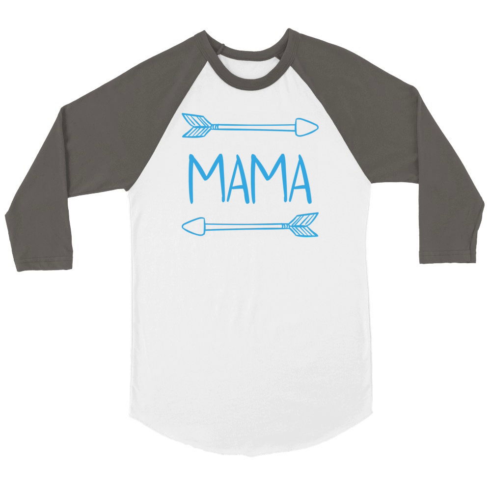 Family Mamas Boy Unisex ¾ sleeve Raglan T-shirt