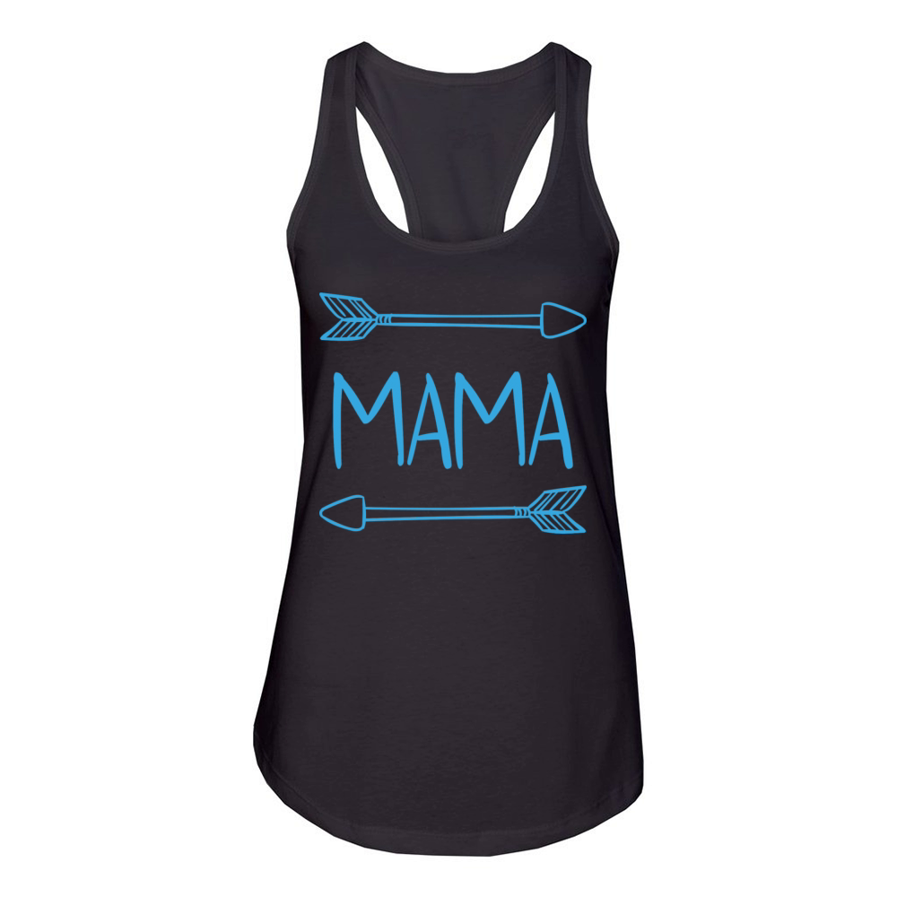 Family Mamas Boy Women's Racerback Tank