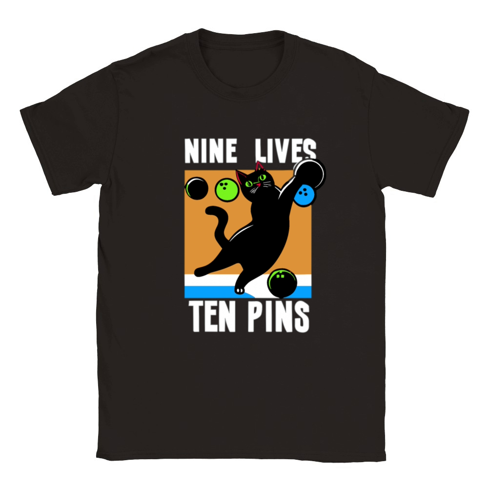 Funny Bowling Team Bowler Strike Bowling Club Classic Kids Crewneck T-shirt