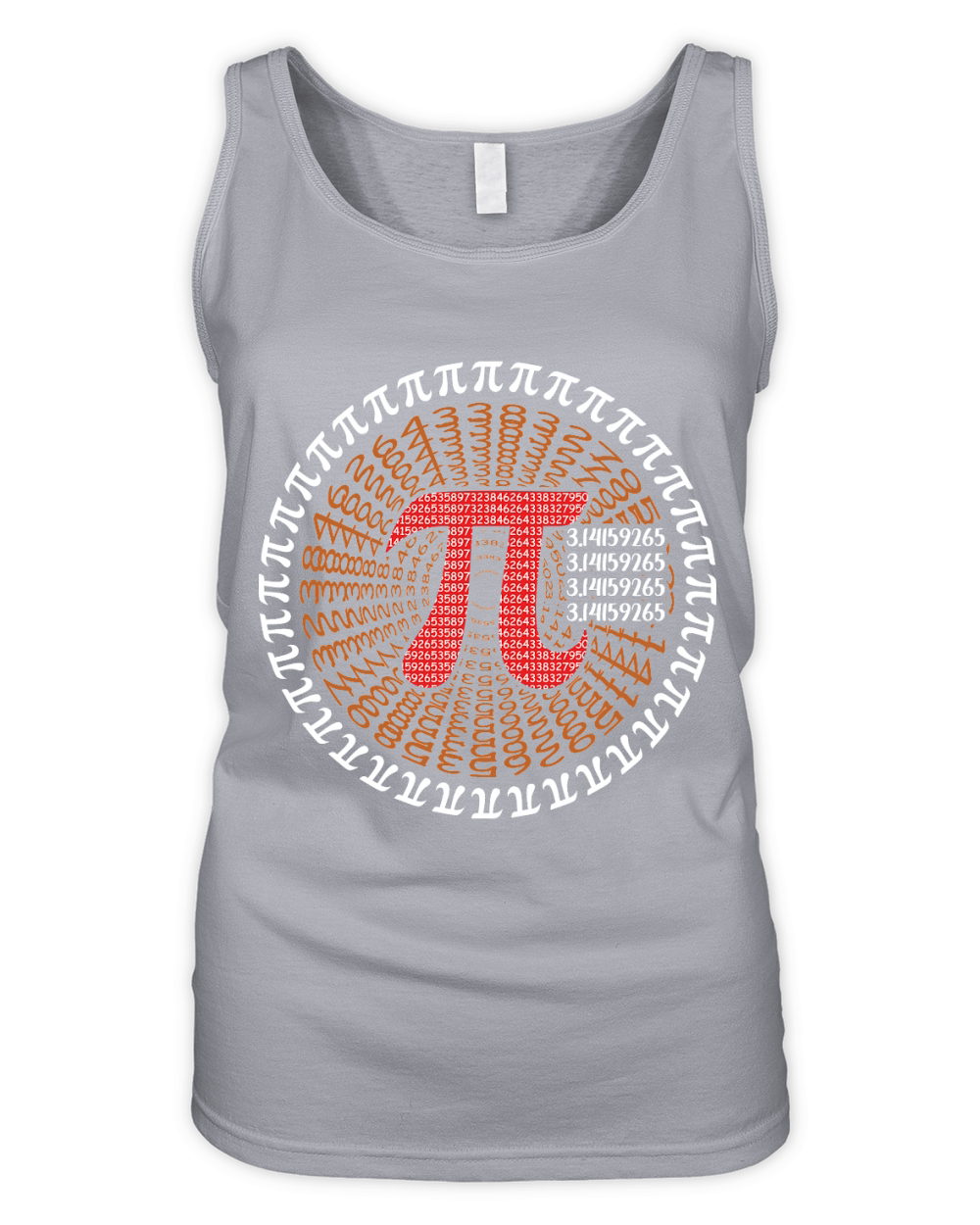 pi simple Organic Women's Tank Top