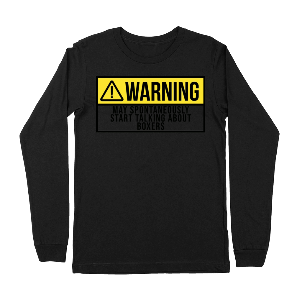 Boxer Dog Funny Premium Long Sleeve