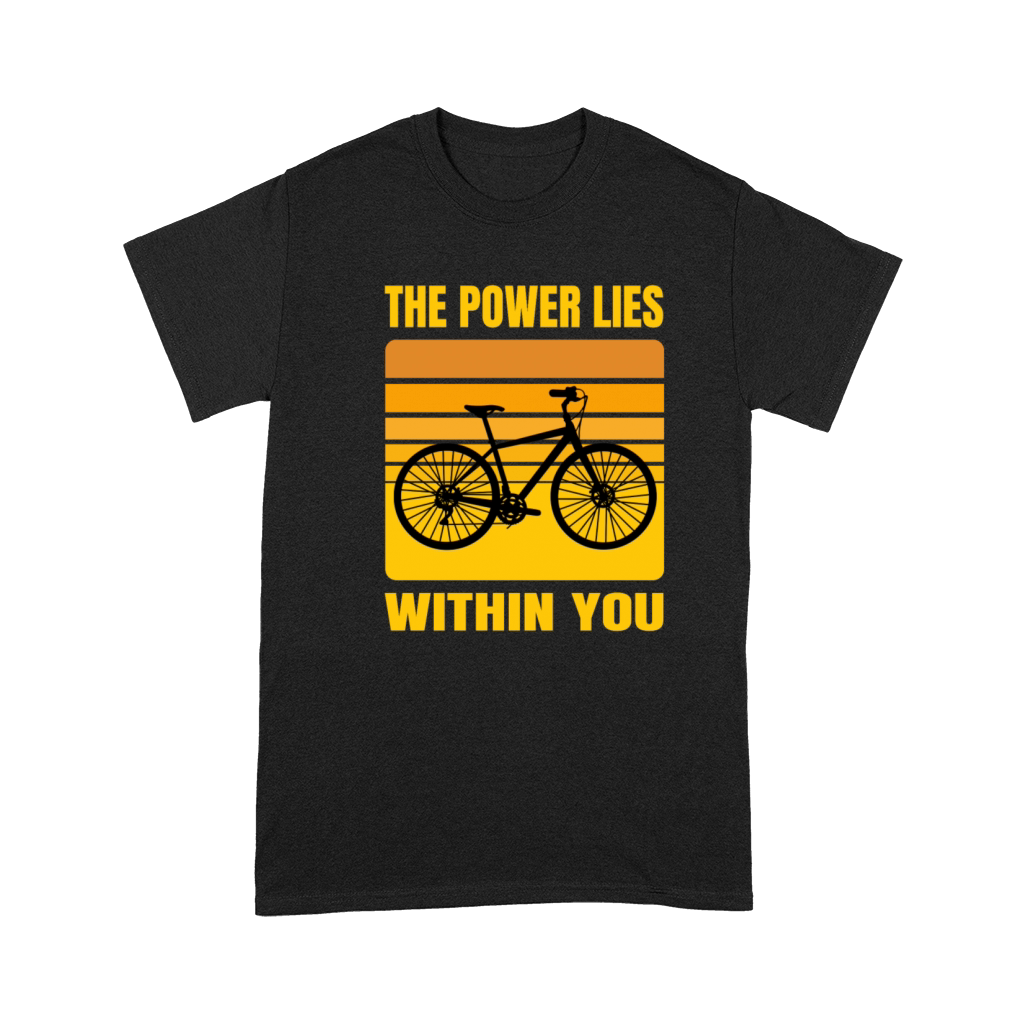 Inspirational Cycling Quote Cyclist Motivation Premium T-shirt