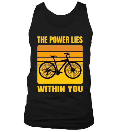 Inspirational Cycling Quote Cyclist Motivation Tank Top Unisex