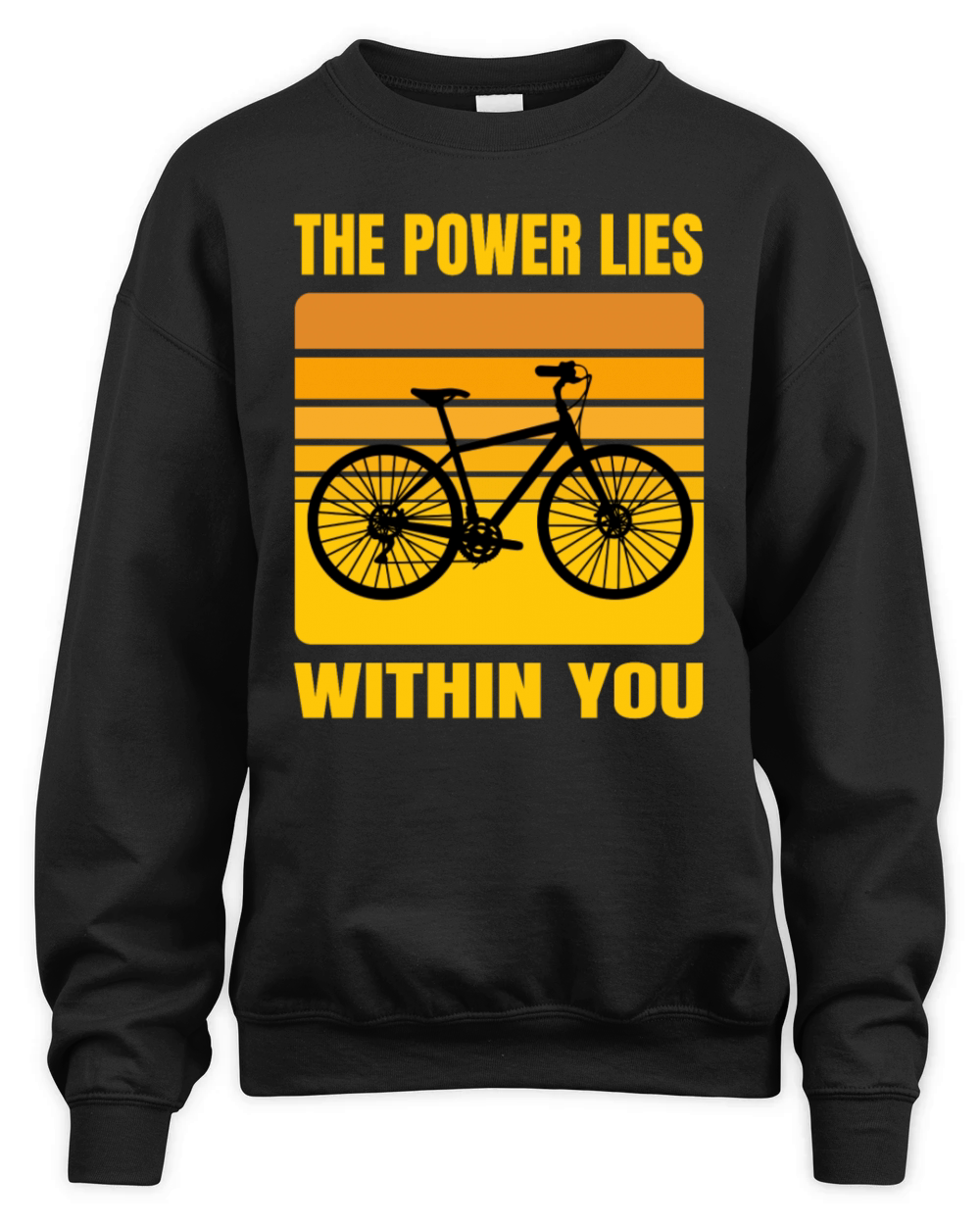 Inspirational Cycling Quote Cyclist Motivation Unisex Premium Crewneck Sweatshirt