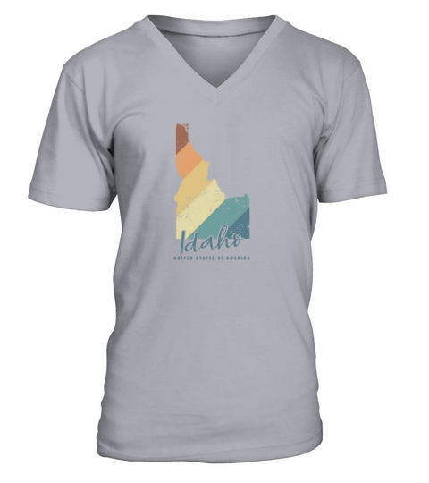 Idaho United States of America USA V-Neck T-shirt