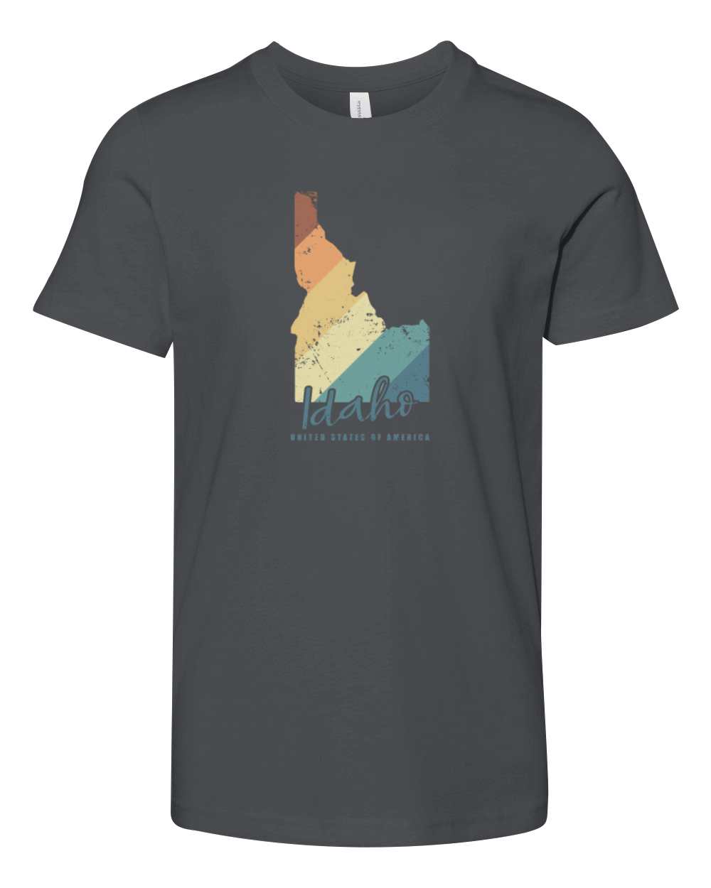 Idaho United States of America USA Youth Unisex Jersey Tee