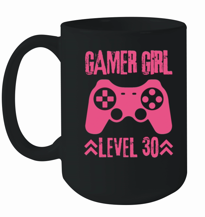 Gamer Girl 30 Birthday Ceramic Mug