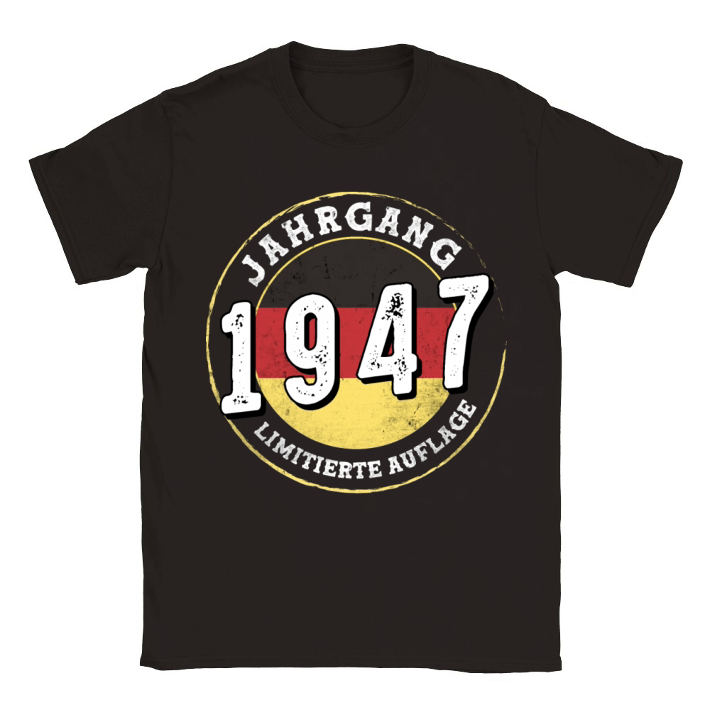 Limitierte Auflage Jahrgangs 1947 77 years old Classic Kids Crewneck T-shirt