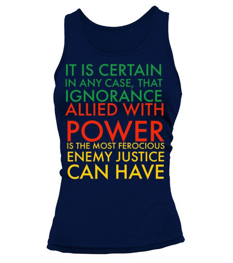 black history month quotes It is certain Tank top Woman