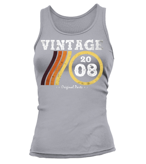 Classic Vintage 2008 - Limited Edition Retro 16 Tank top Woman