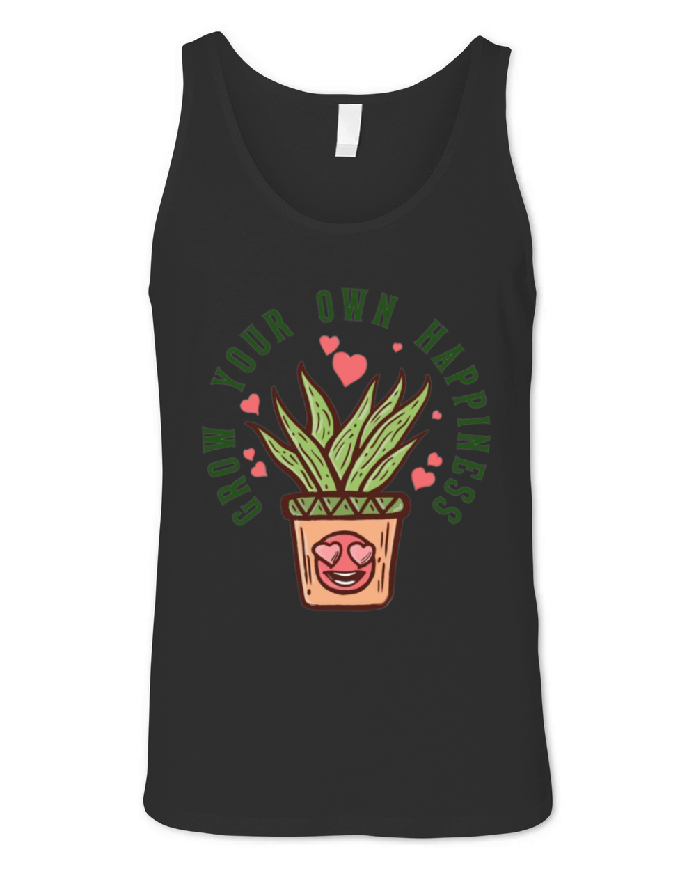 Grow Your Own Happiness Garden Plant Unisex Jersey Tank