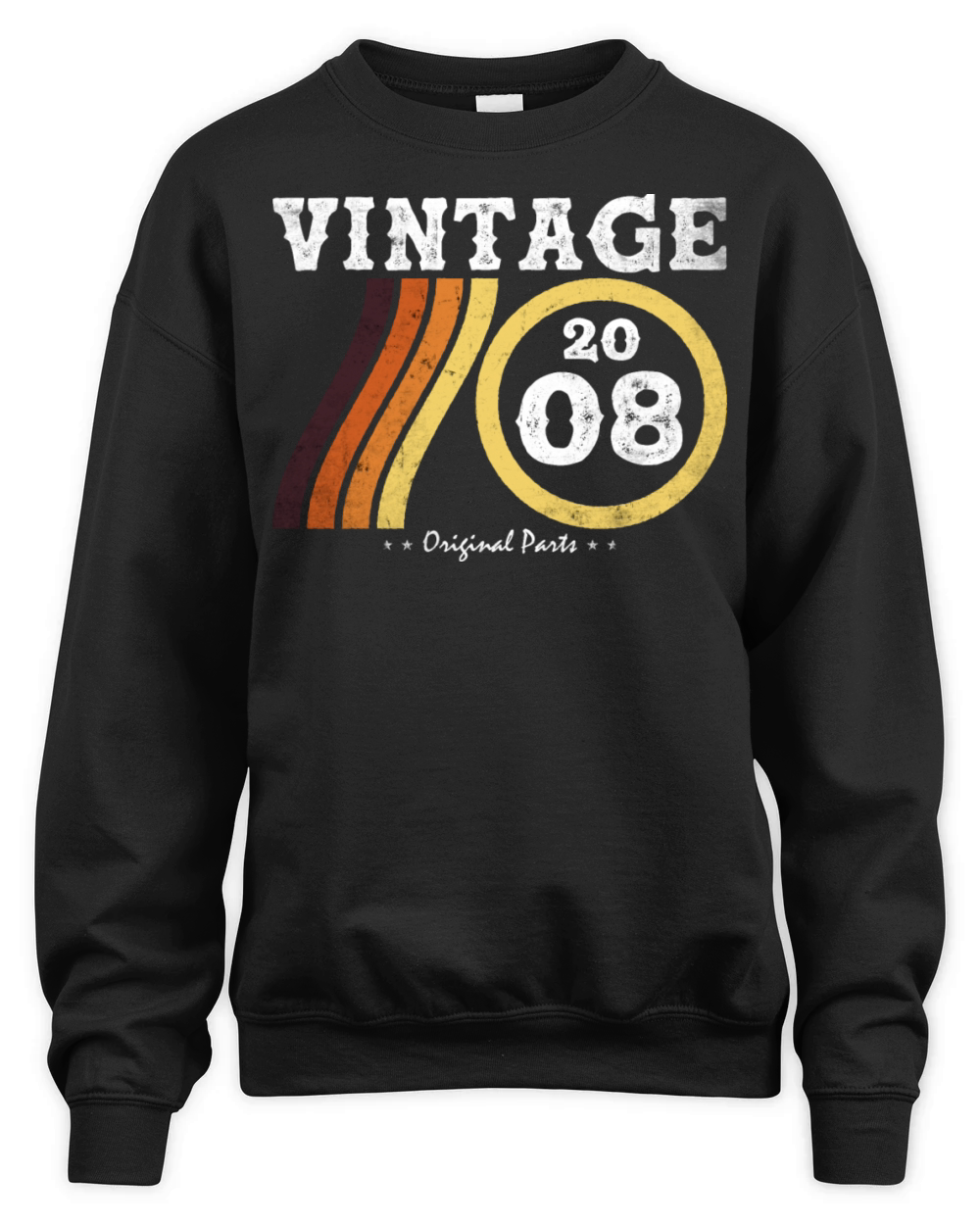 Classic Vintage 2008 - Limited Edition Retro 16 Unisex Premium Crewneck Sweatshirt