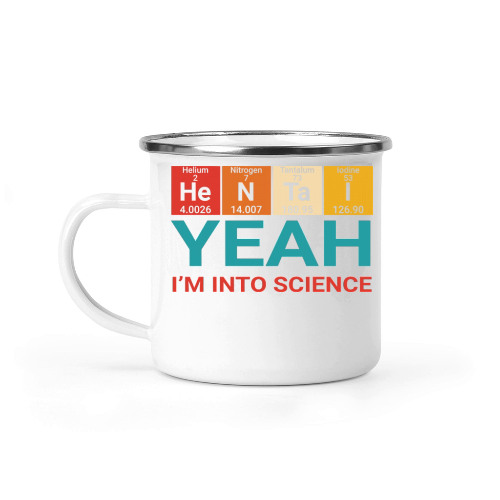 HENTAI YEAH IM INTO SCIENCE Camping Mug