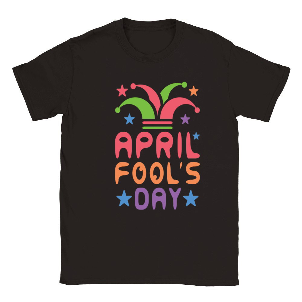 April Fools Day Classic Kids Crewneck T-shirt