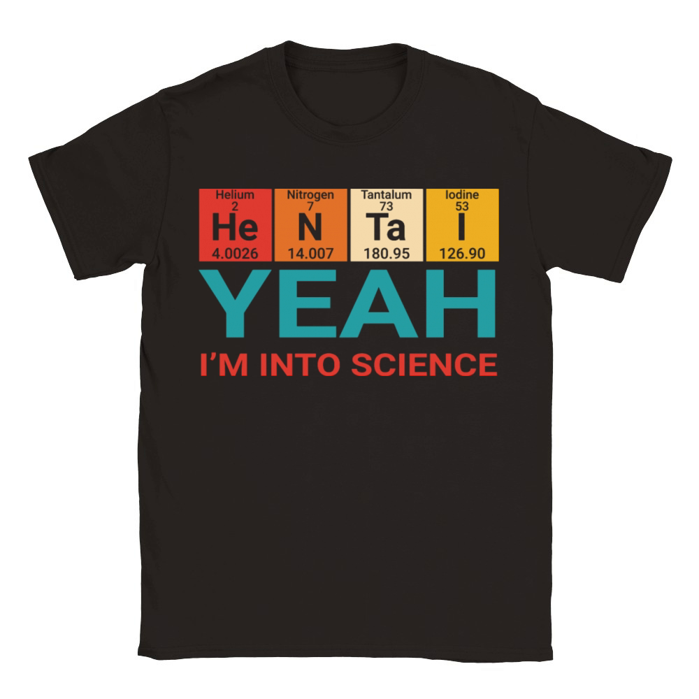 HENTAI YEAH IM INTO SCIENCE Classic Kids Crewneck T-shirt