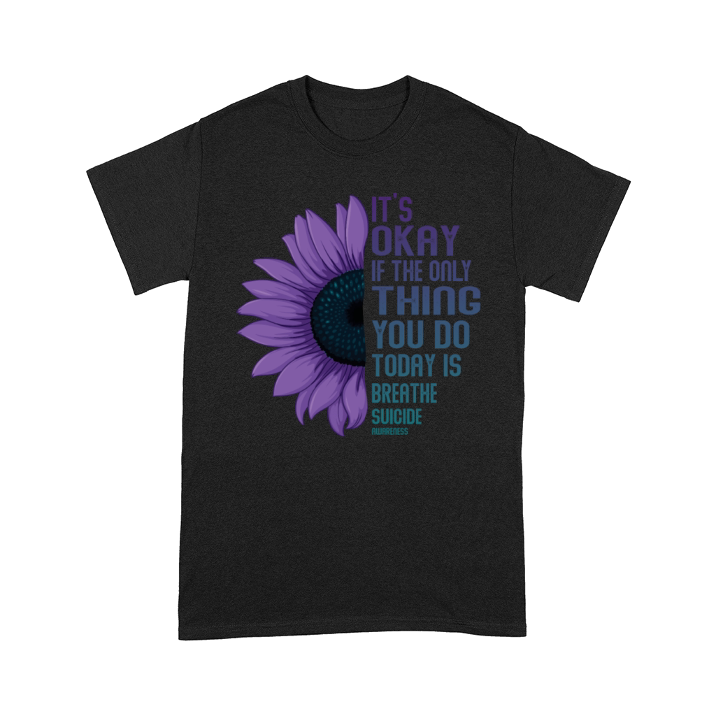 Mental Health Warrior Purple and Teal Comfort T-shirt