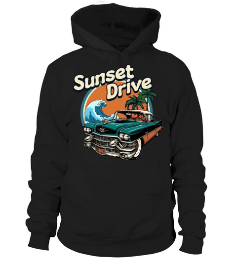 Sunset Drive Escape Hoodie Unisex
