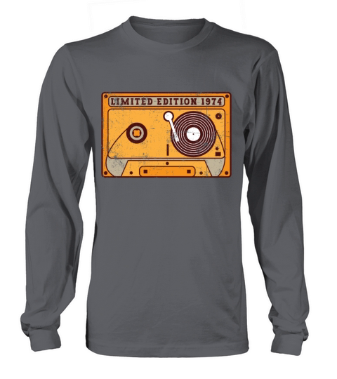 1974 Limited Edition Birthday Music gift Long sleeved Unisex