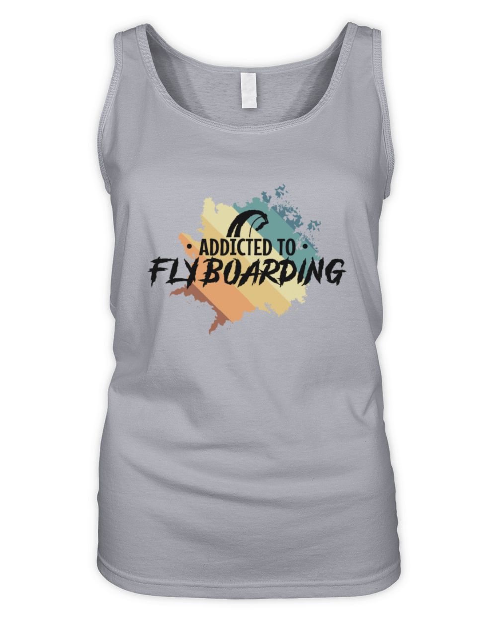Addicted to Flyboarding Water Sports Organic Women's Tank Top