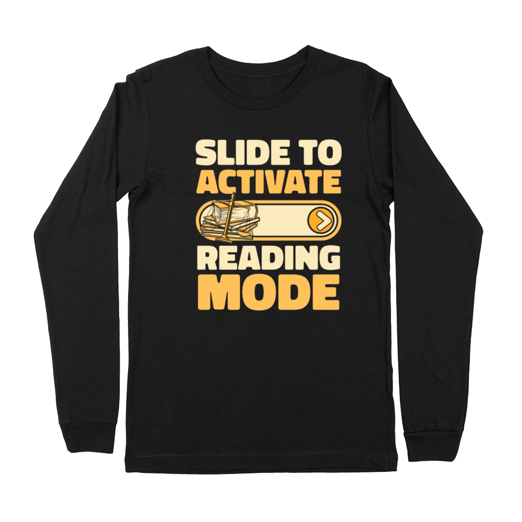 Slide To Activate Reading Mode University Law Premium Long Sleeve
