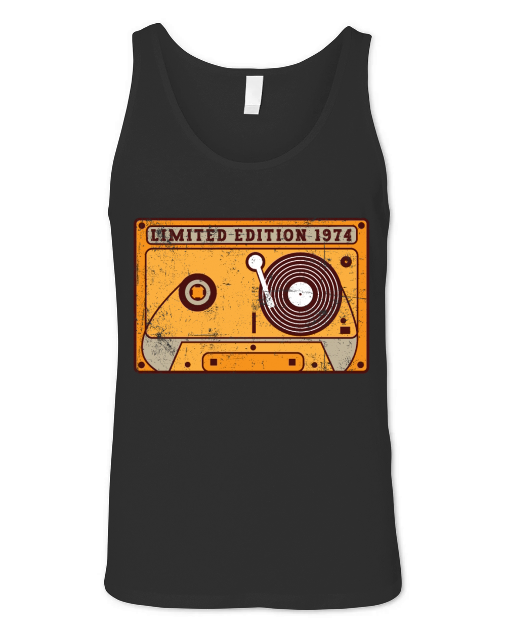1974 Limited Edition Birthday Music gift Unisex Jersey Tank