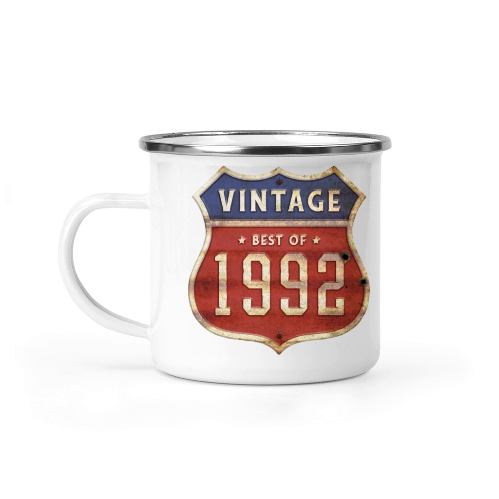 32 Years Old Vintage 1992 Limited Edition 32nd Camping Mug