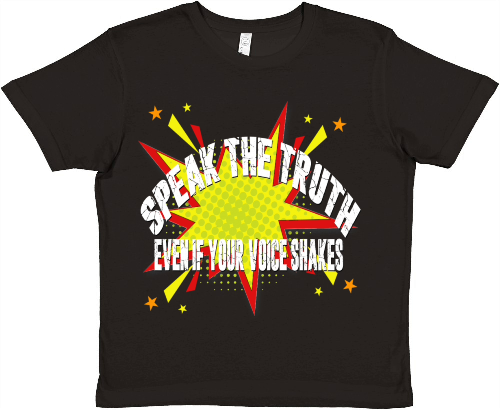 speak the truth Premium Kids Crewneck T-shirt