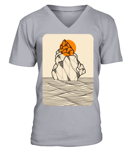 Sea Rock V-Neck T-shirt