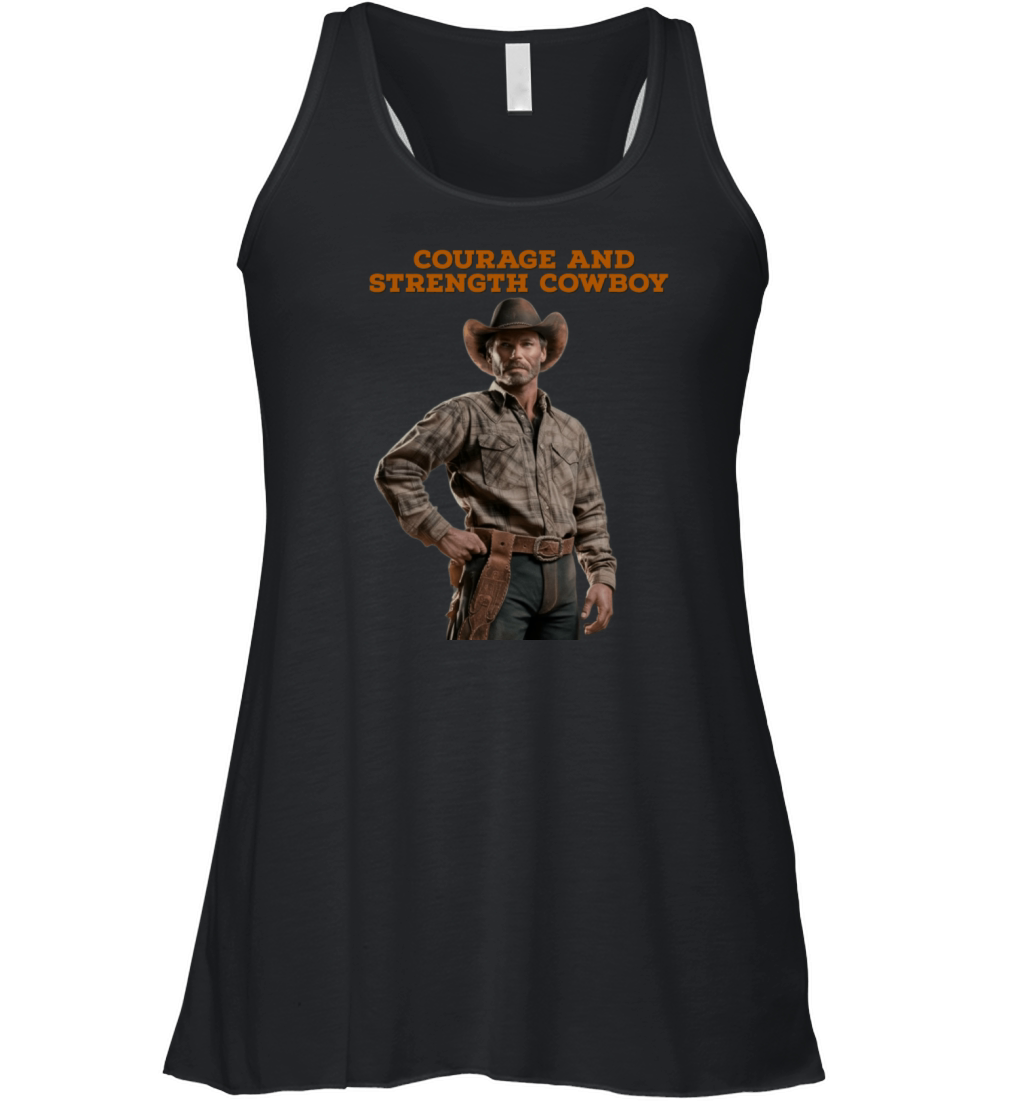 Cowboy coboy Women's Flowy Tank Top