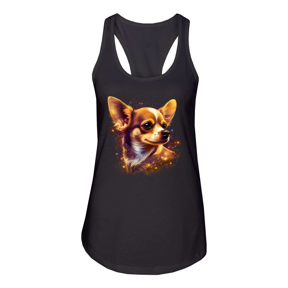 Chihuahua - Cute and beautiful coloured Dog Love Women's Racerback Tank