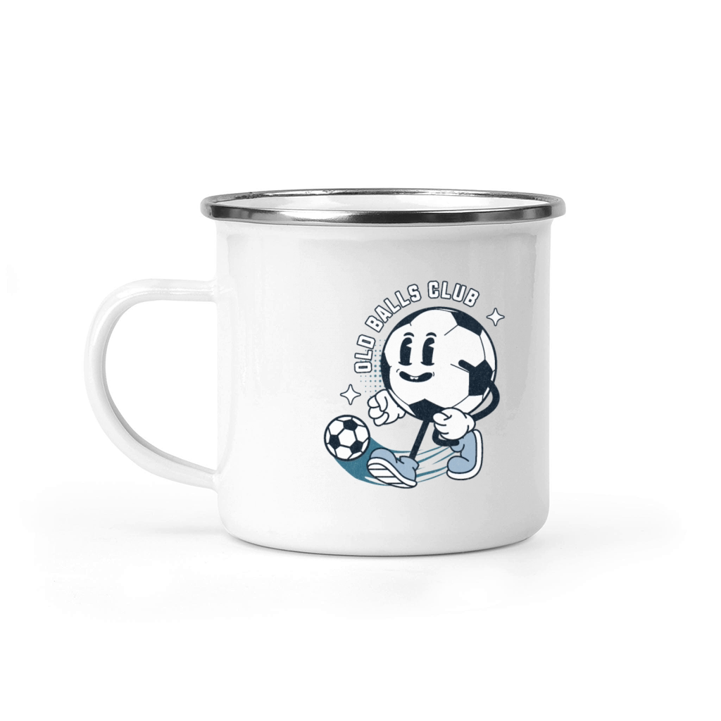 Old Balls Club - Soccer Camping Mug