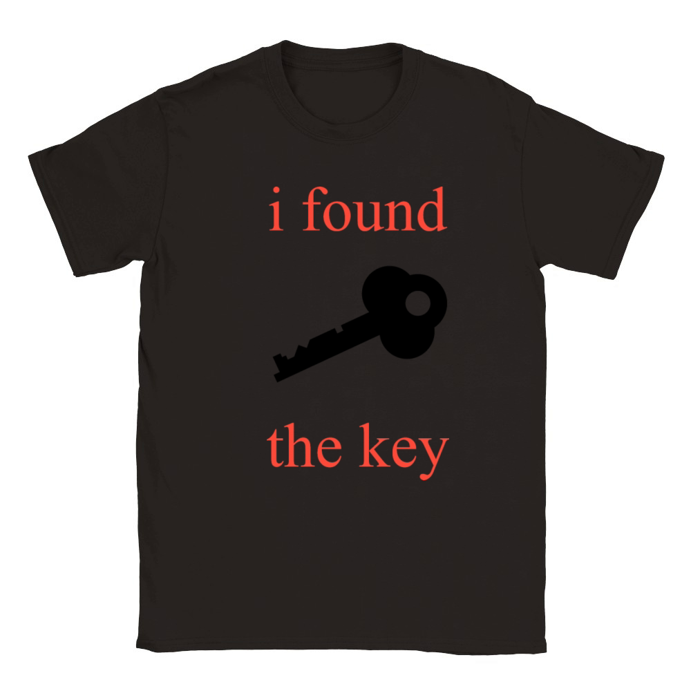 i found the key Classic Kids Crewneck T-shirt