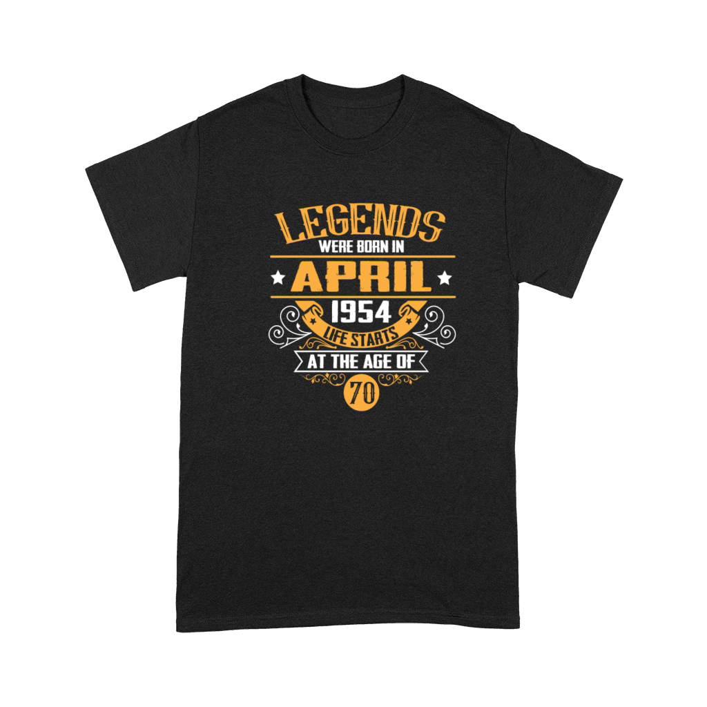 70th Birthday April 1954 Vintage Premium T-shirt
